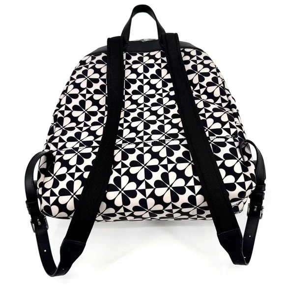Kate Spade Karissa Clover/Spade Geo Nylon Large Backpack display picture 2